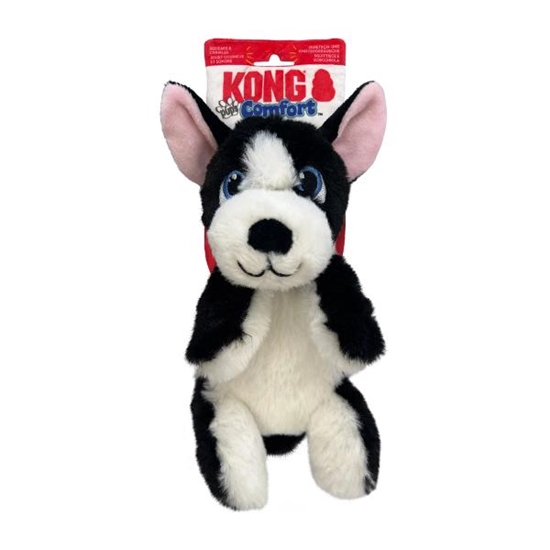 Picture of KONG Comfort Pups Boss – Soft Plush Toy with Crinkle Ears